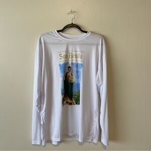 Graphic Long Sleeve Shirt - White